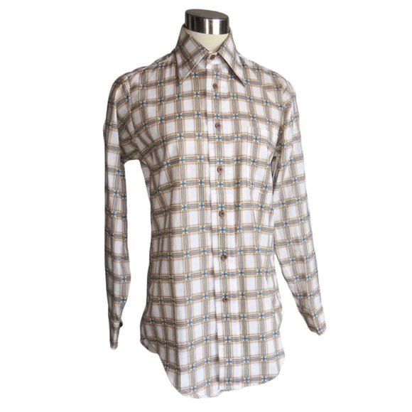 Van Heusen Other - ⭐️ Van Heusen Double Identity 14 32 Vintage Shirt
